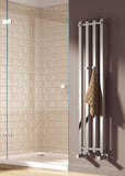 Reina Todi Vertical Designer Towel Rail in Chrome Finish