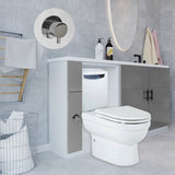 Valeria Back To Wall Combined Bidet Toilet With Soft Close Seat - www.ultrabathroom.com