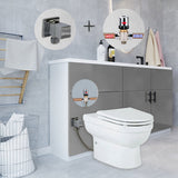 Valeria Back To Wall Combined Bidet Toilet With Soft Close Seat - www.ultrabathroom.com