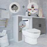 Valeria Back To Wall Combined Bidet Toilet With Soft Close Seat - www.ultrabathroom.com