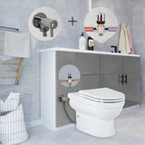 Valeria Back To Wall Combined Bidet Toilet With Soft Close Seat - www.ultrabathroom.com