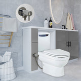 Valeria Back To Wall Combined Bidet Toilet With Soft Close Seat - www.ultrabathroom.com