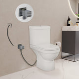 Valeria Closed Couple Combined Bidet Toilet With Soft Close Seat - www.ultrabathroom.com