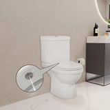Valeria Closed Couple Combined Bidet Toilet With Soft Close Seat - www.ultrabathroom.com