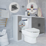 Valeria Back To Wall Combined Bidet Toilet With Soft Close Seat