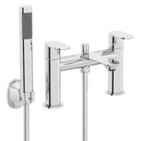 Wharf Bath Shower Mixer Tap With Kit Including Shower Hose and Handset - www.ultrabathroom.com